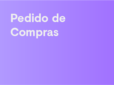 pedido de compras