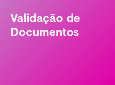 validação de documentos