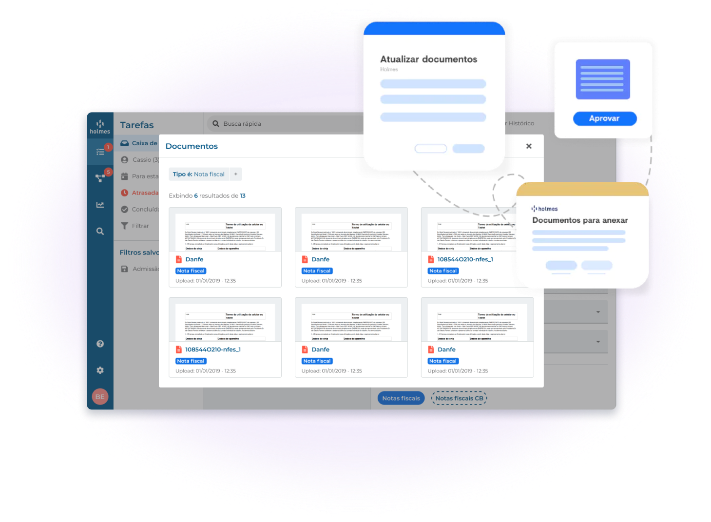 Imagem de Demonstração do Workflow de Automação